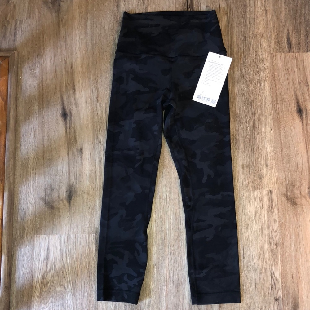 Lululemon Black Camo Leggings